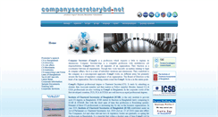 Desktop Screenshot of companysecretarybd.net